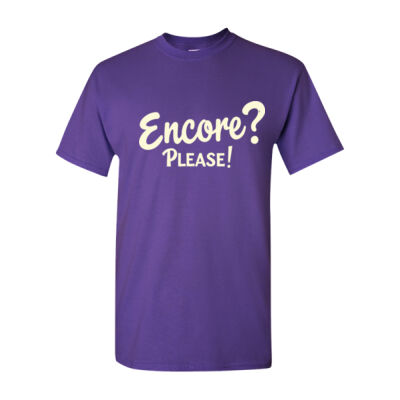 "Encore? Please!" Sparkle Performance Tee Thumbnail