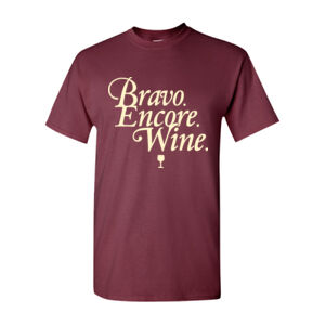 "Bravo. Endore. Wine." Burgundy Celebration Tee Thumbnail